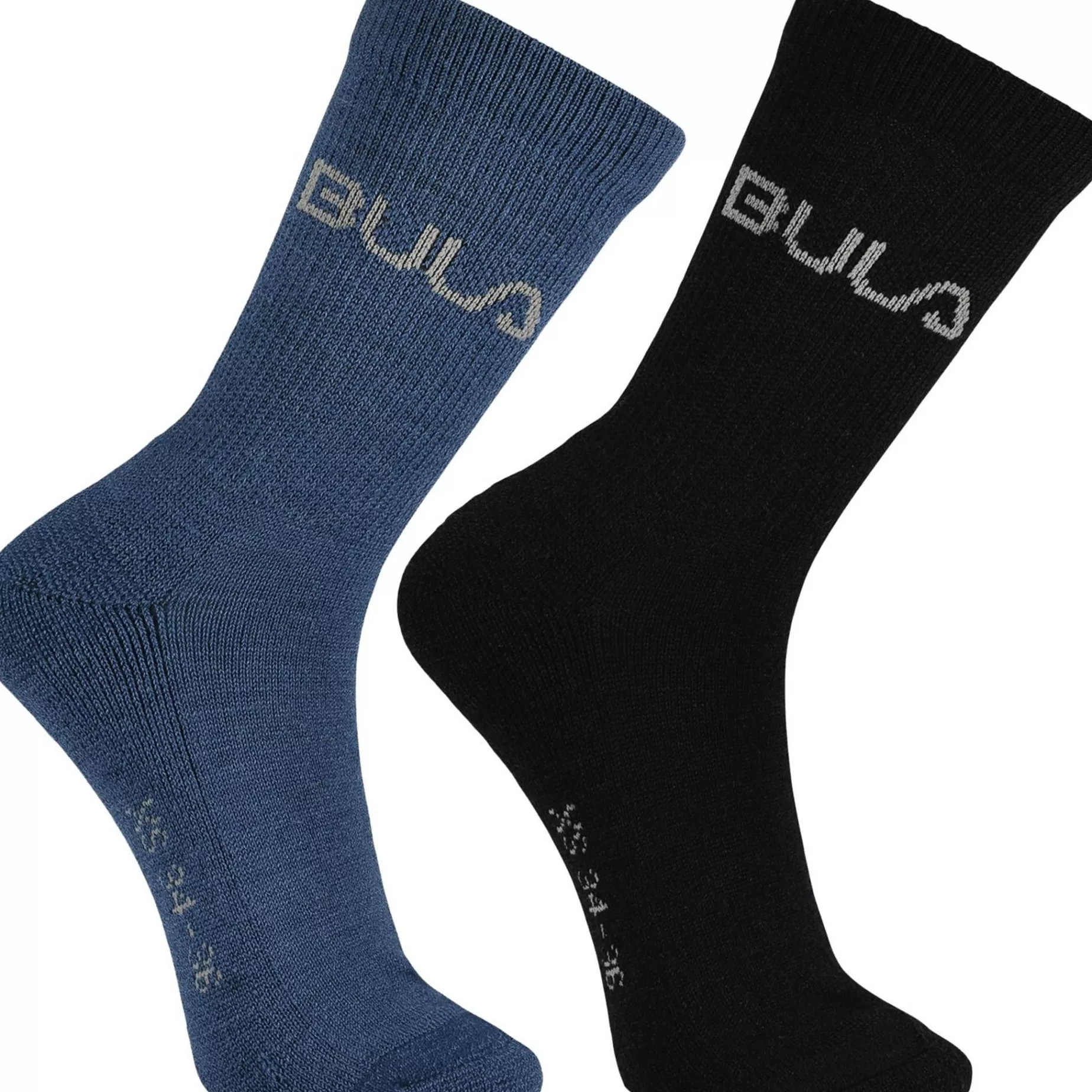 Bula Strumpor<2Pk Wool Socks, Sockor, Junior