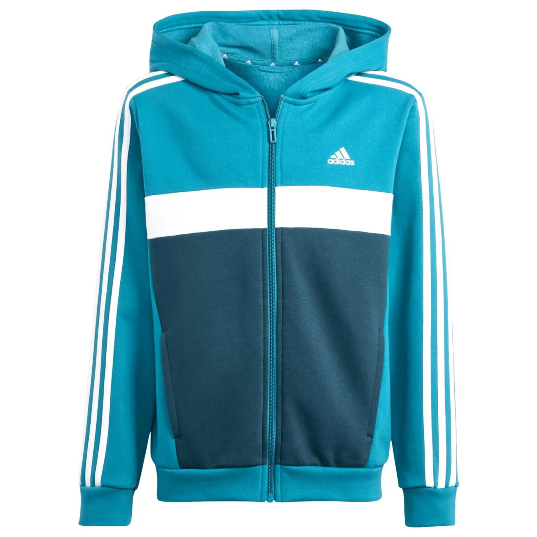 adidas Träningsset<3 Stripes Tiberio Fl Tracksuit, Traningsdress Junior