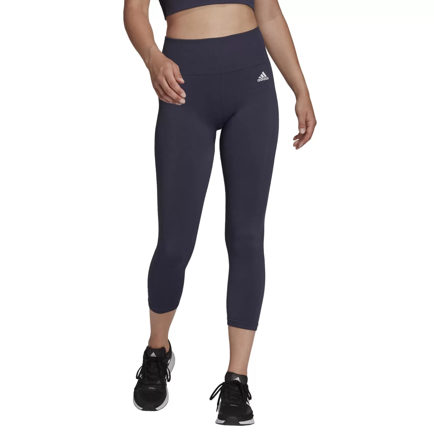 adidas Träningskläder Dam<Aeroknit Yoga Seamless 7/8 Tights, Traningstights Dam