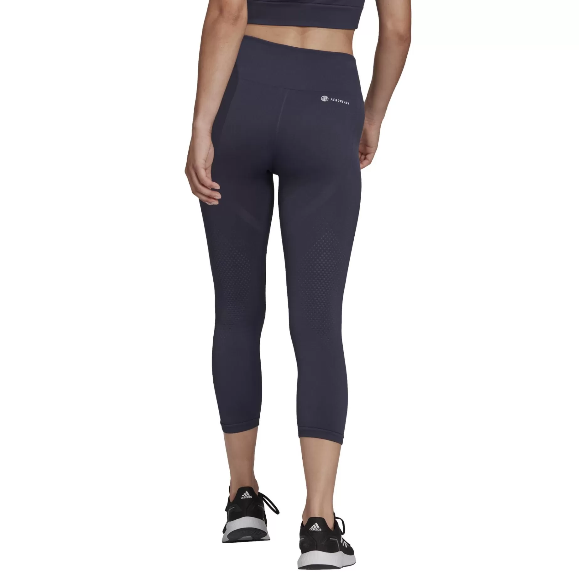 adidas Träningskläder Dam<Aeroknit Yoga Seamless 7/8 Tights, Traningstights Dam