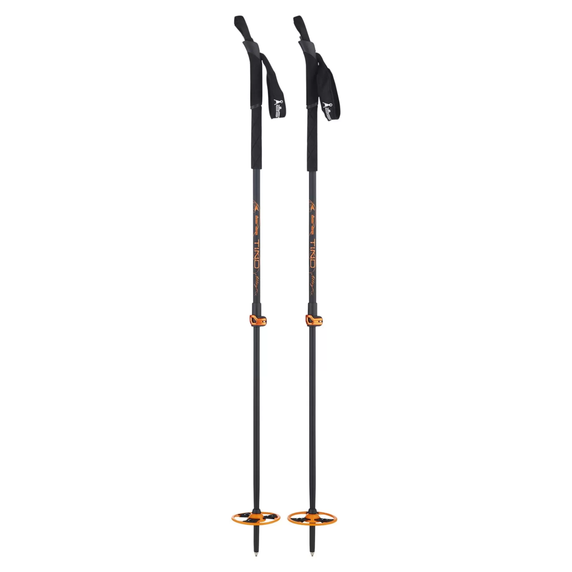 åsnes Langdstavar<Bc Adjustable Poles Tind 2-Parts 23/24, Fjallskidstav