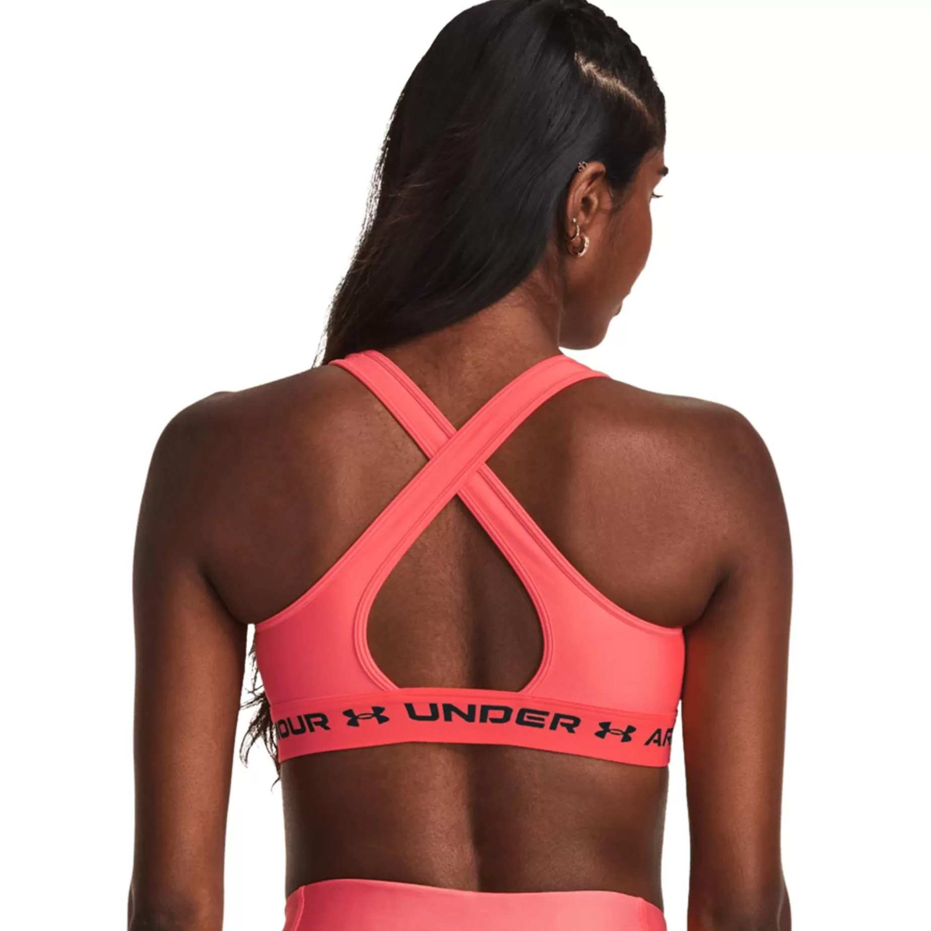 Under Armour Sport&Bh<Crossback Mid Bra, Sport-Bh, Dam