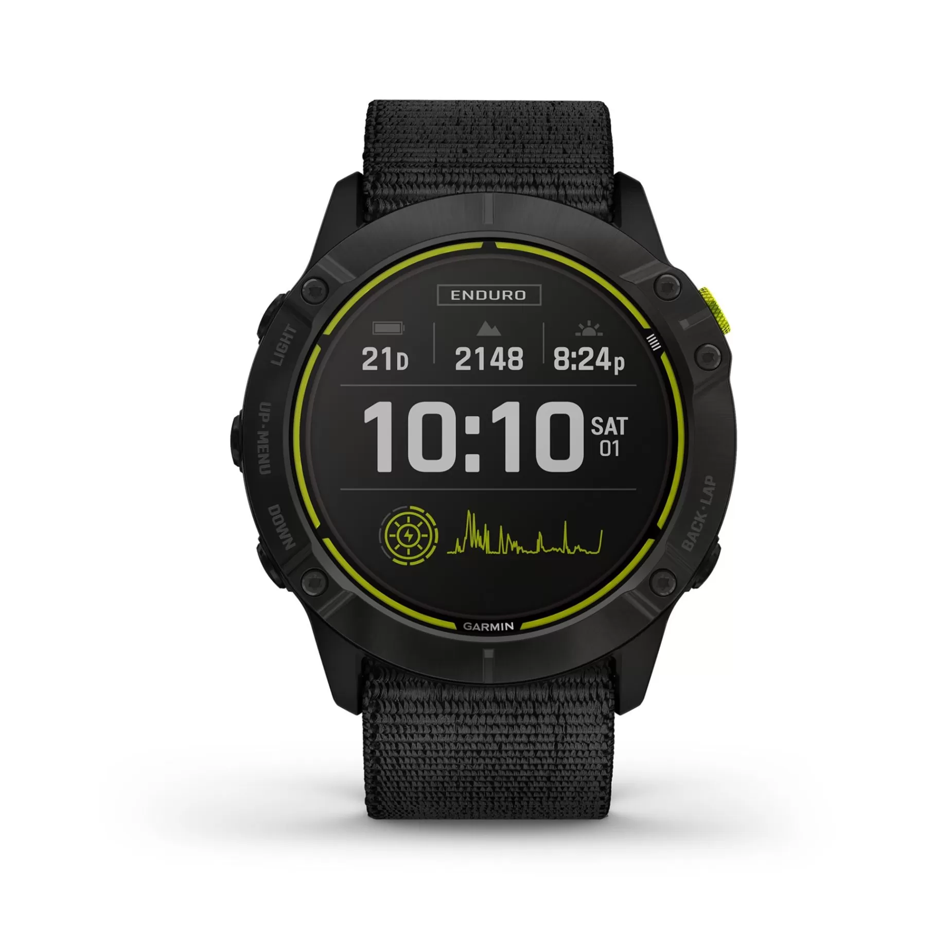 garmin Pulsklocka<Enduro, Carbon Grey Dlc Ti, Multisportklocka, Unisex