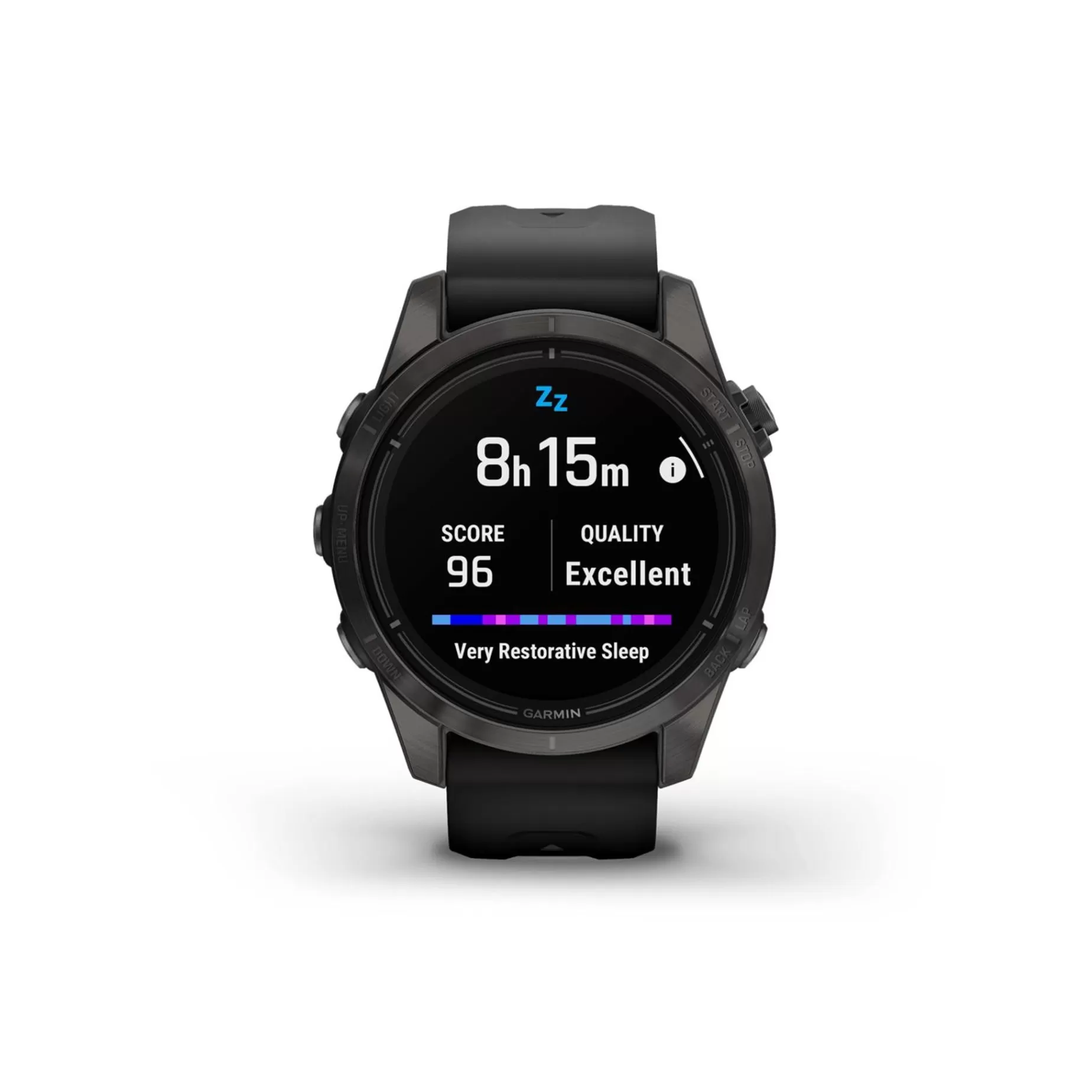 garmin Pulsklocka< Epix Pro (Gen 2) Sapphire Edition 42Mm, Carbon Gray, Smartklocka Med Amoled-Skarm, Unisex