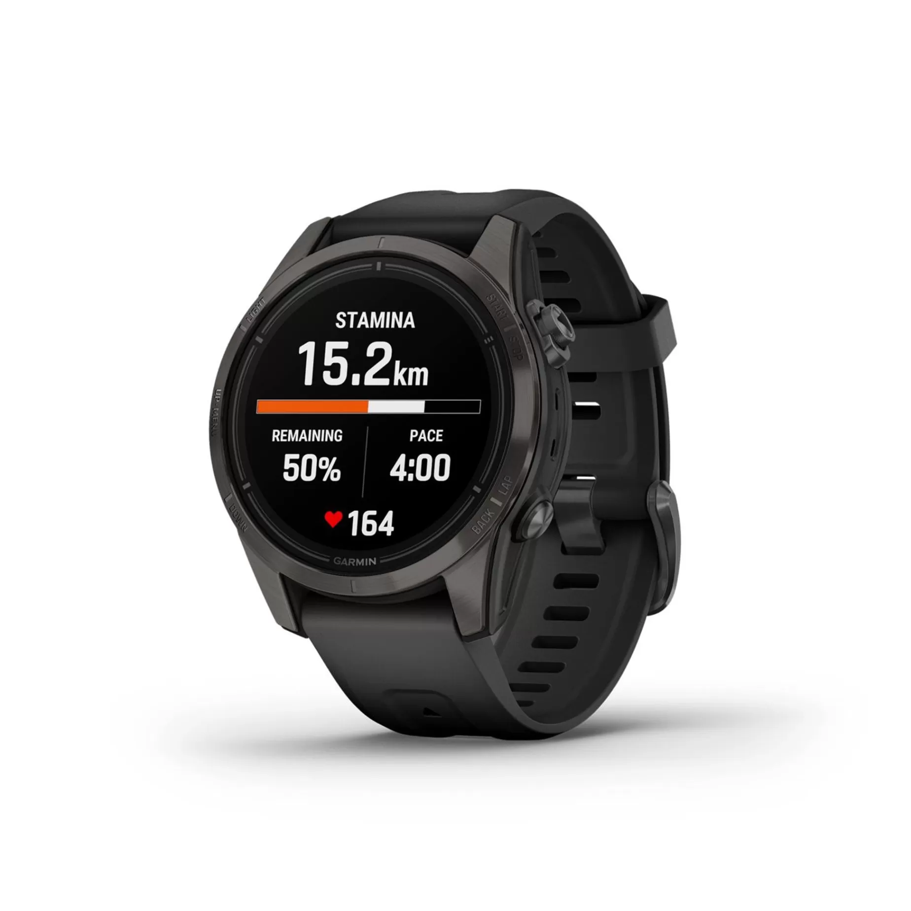 garmin Pulsklocka< Epix Pro (Gen 2) Sapphire Edition 42Mm, Carbon Gray, Smartklocka Med Amoled-Skarm, Unisex