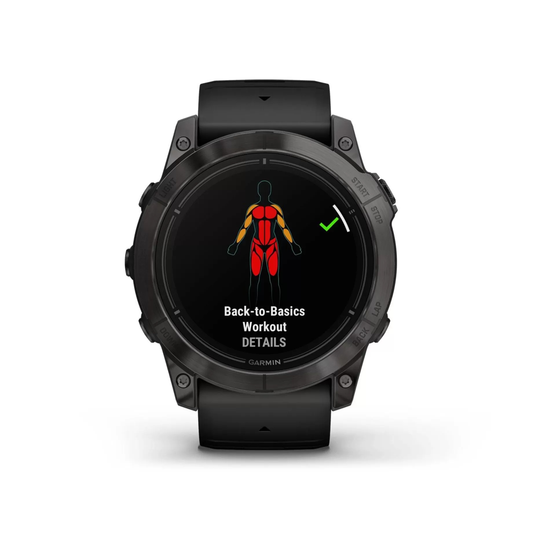 garmin Pulsklocka< Epix Pro (Gen 2) Sapphire Edition 51Mm, Carbon Gray, Smartwatch Med Amoled-Display, Unisex