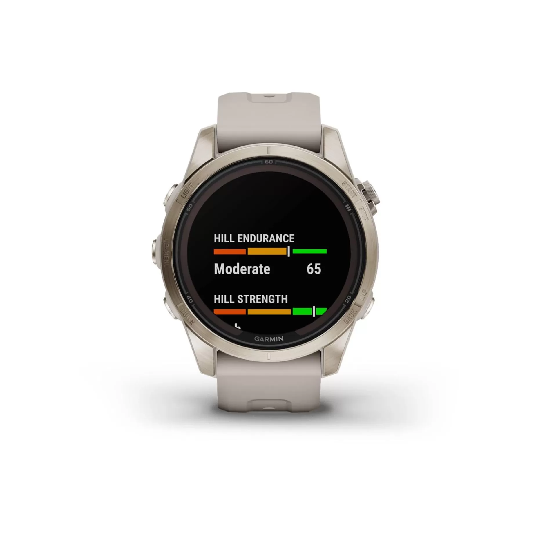 garmin Pulsklocka< Fenix 7 Pro Sapphire Solar Edition, Soft Gold, Gps Smartklocka, Unisex