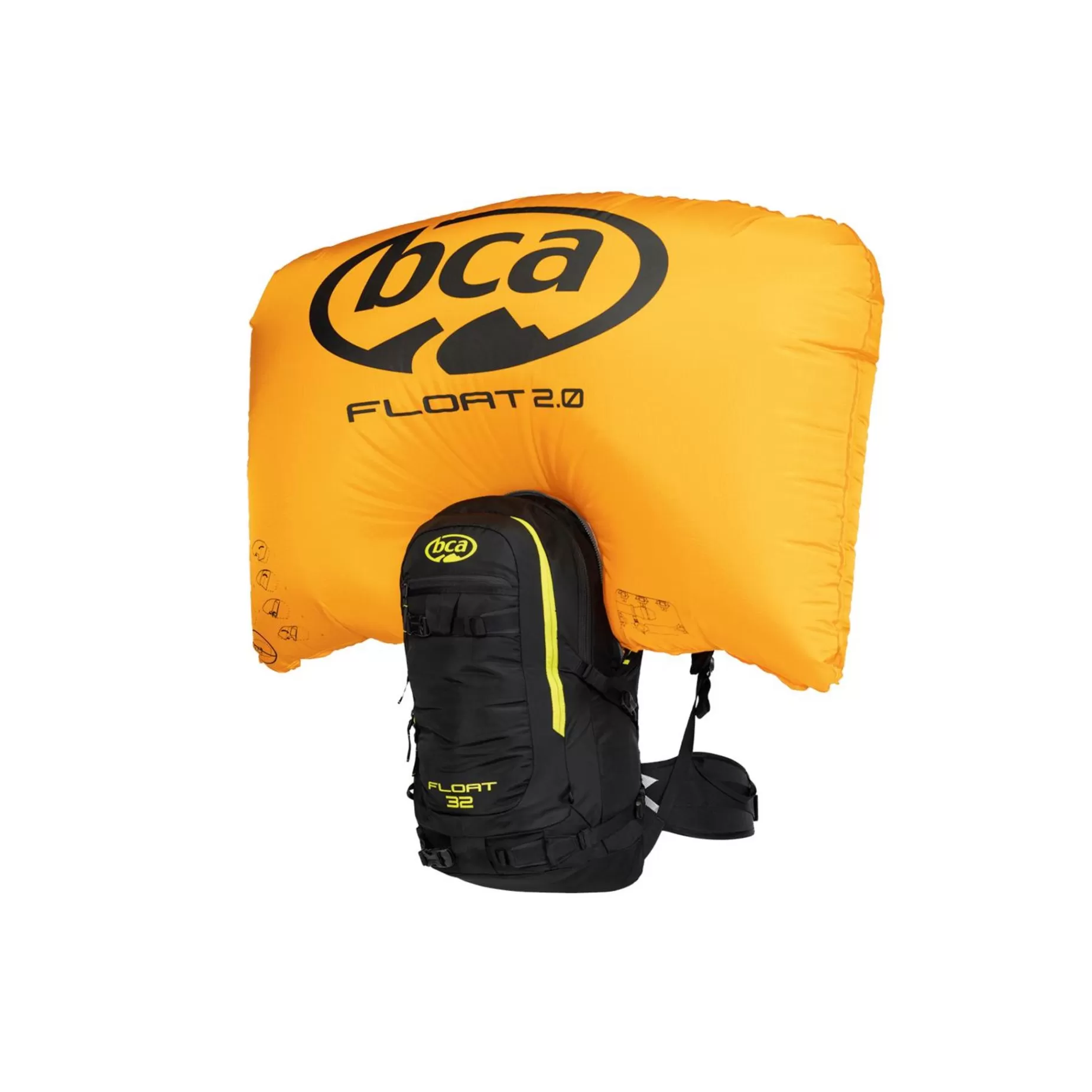 BCA Tillbehor For Alpint& Freeride & Topptur<Inflatable Backpack Float 32 22/23, Lavin- Ryggsack