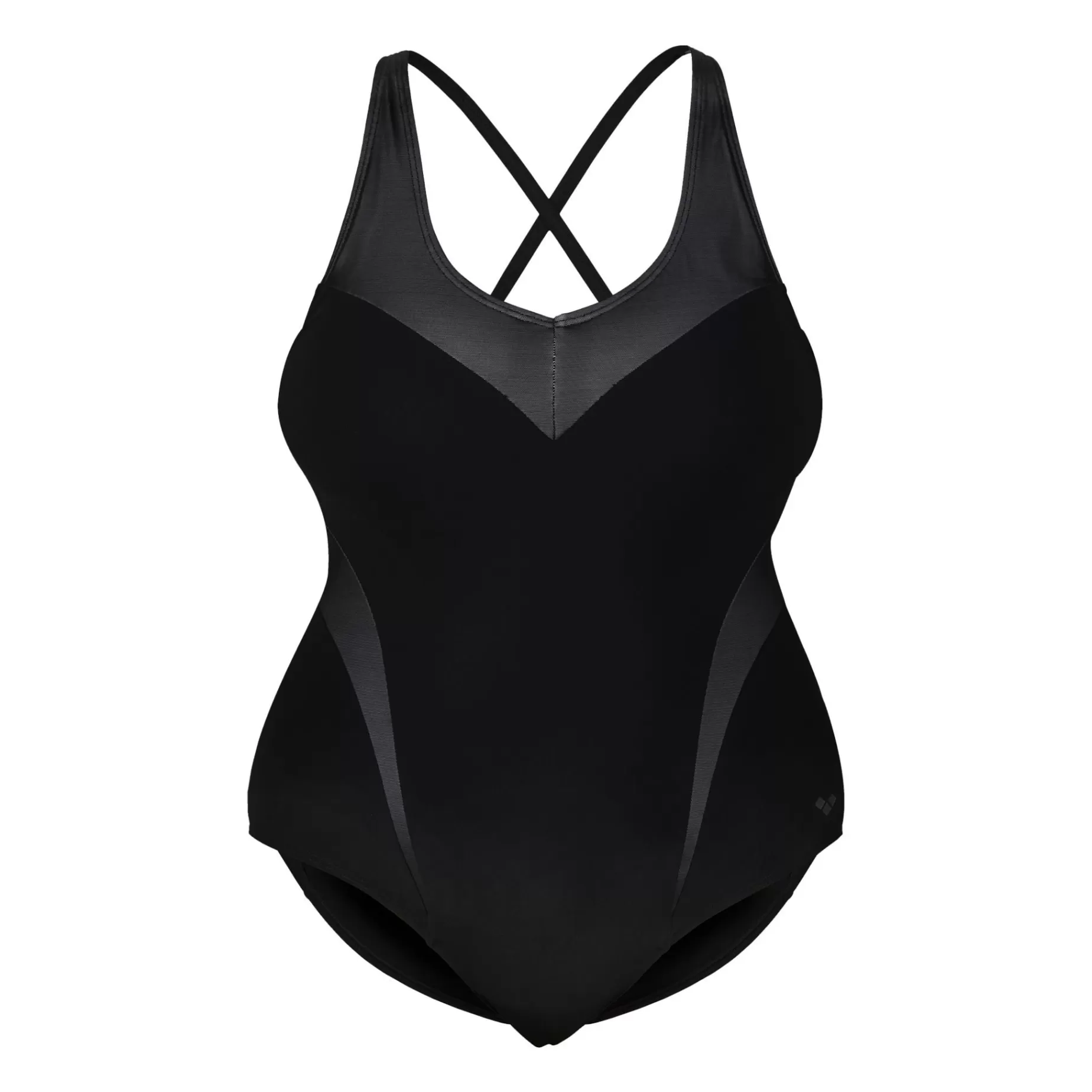 Arena Badkläder<Isabel Light Cross Back One Piece Plus, Baddrakt Dam