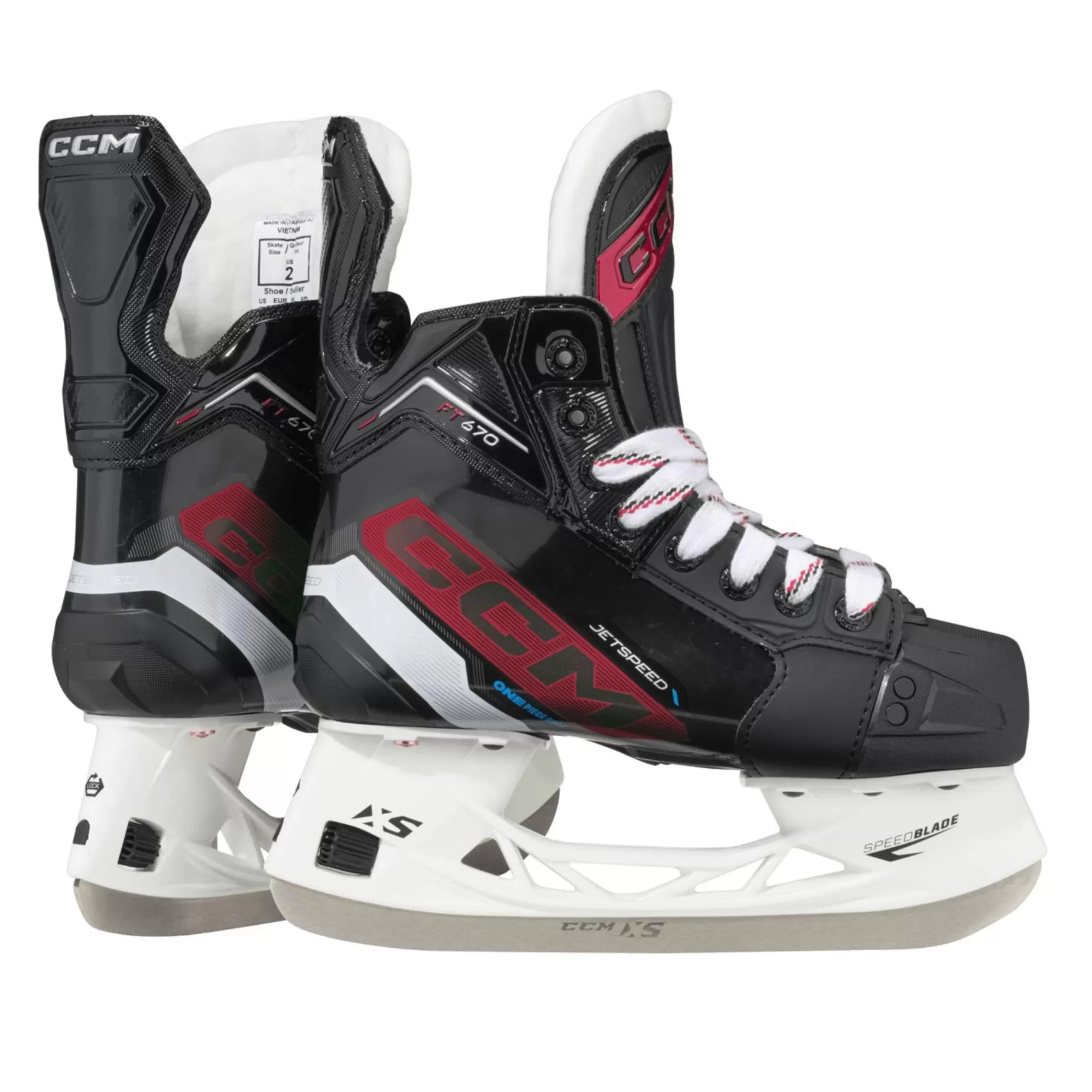 ccm Skridskor<Jetspeed Ft670 23/24, Hockeyskridskor, Junior