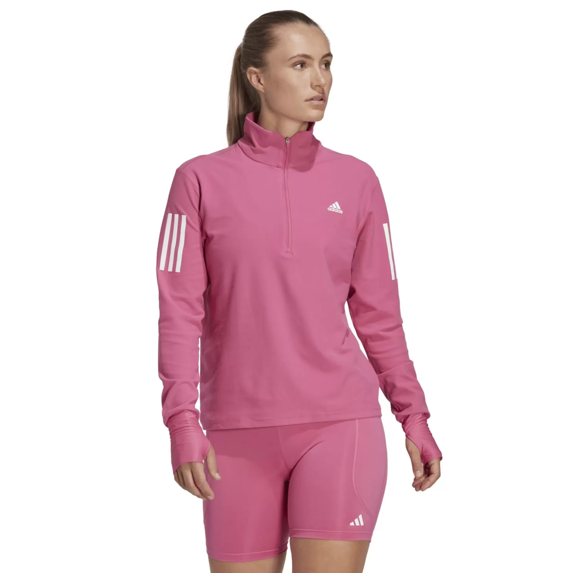 adidas Tröjor<Own The Run Running 1/2 Zip, Troja Dam