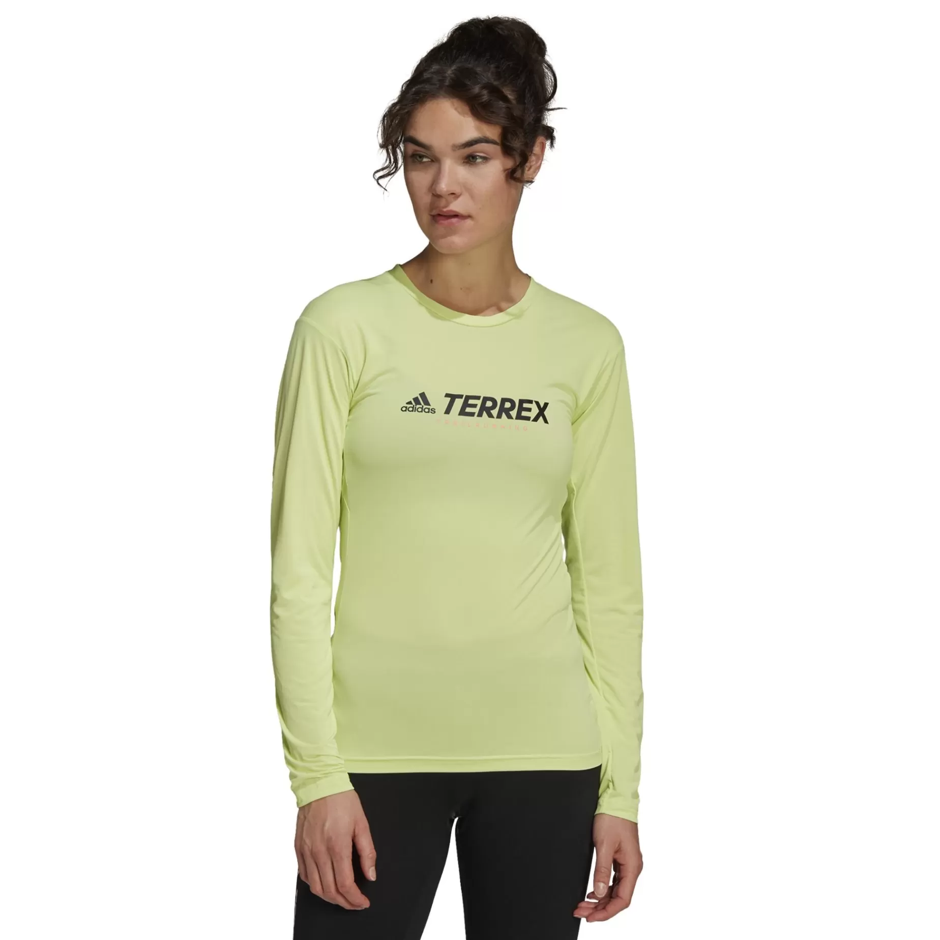 adidas Tröjor<Terrex Primeblue Trail Longsleeve, Traningstroja Dam