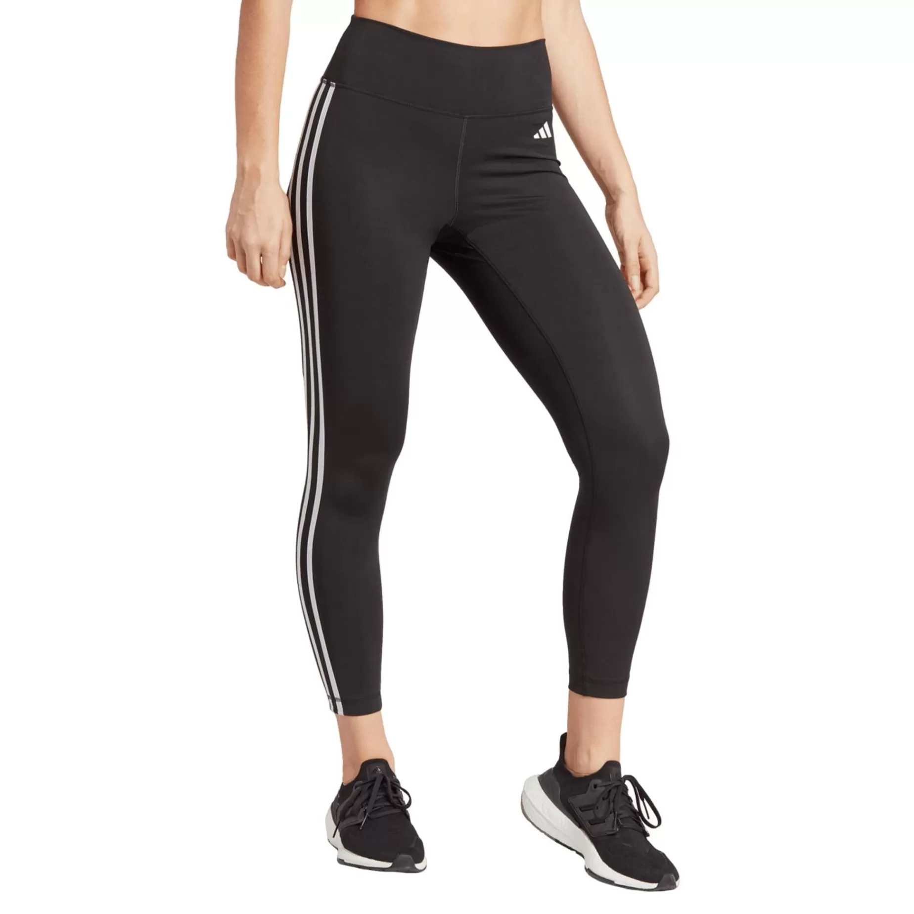 adidas Träningskläder Dam<Train Essentials 3 Stripes High Waisted 7/8 Tight, Traningstights, Dam