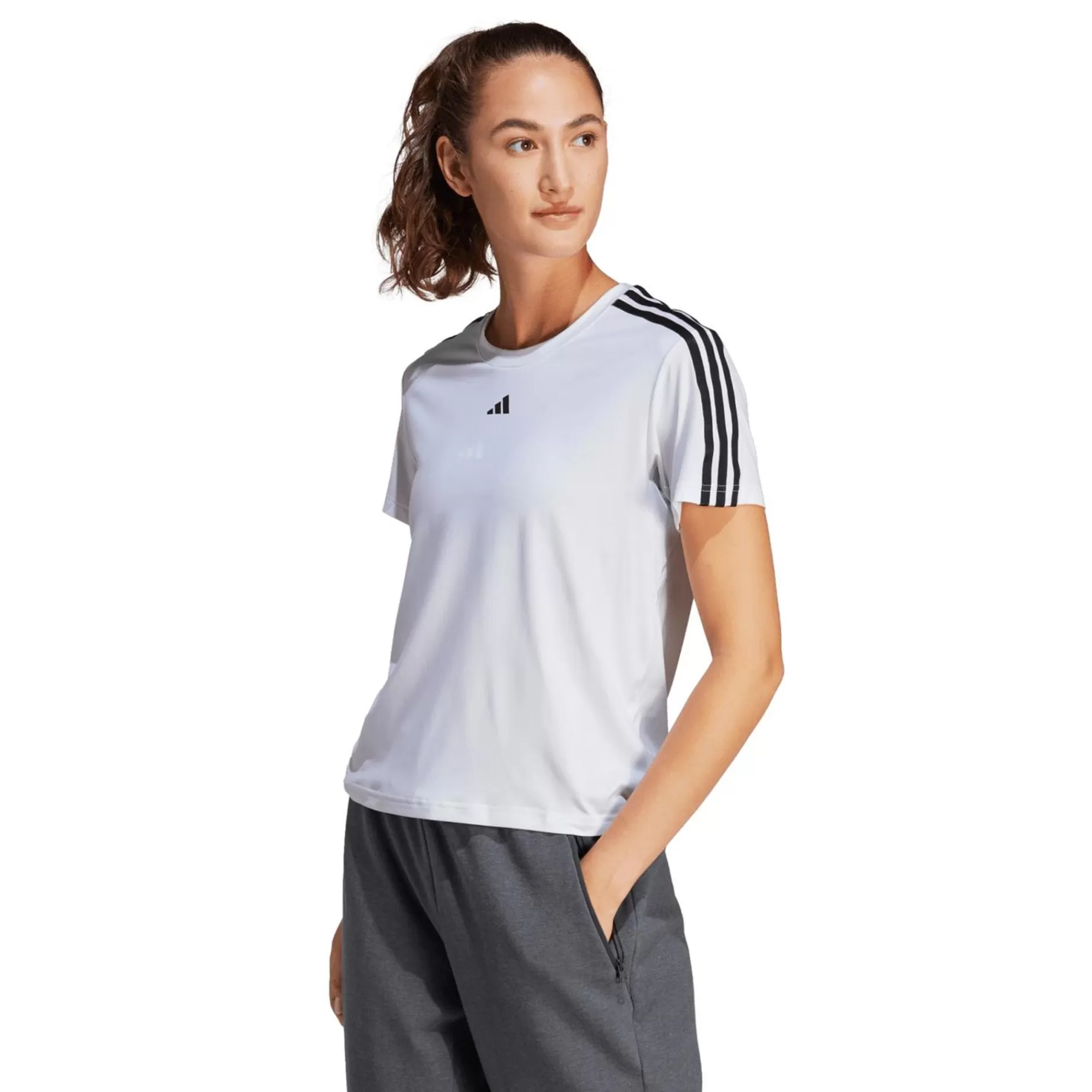 adidas T&Shirts & Pikéer<Train Essentials 3-Stripes T-Shirt, T-Shirt, Dam