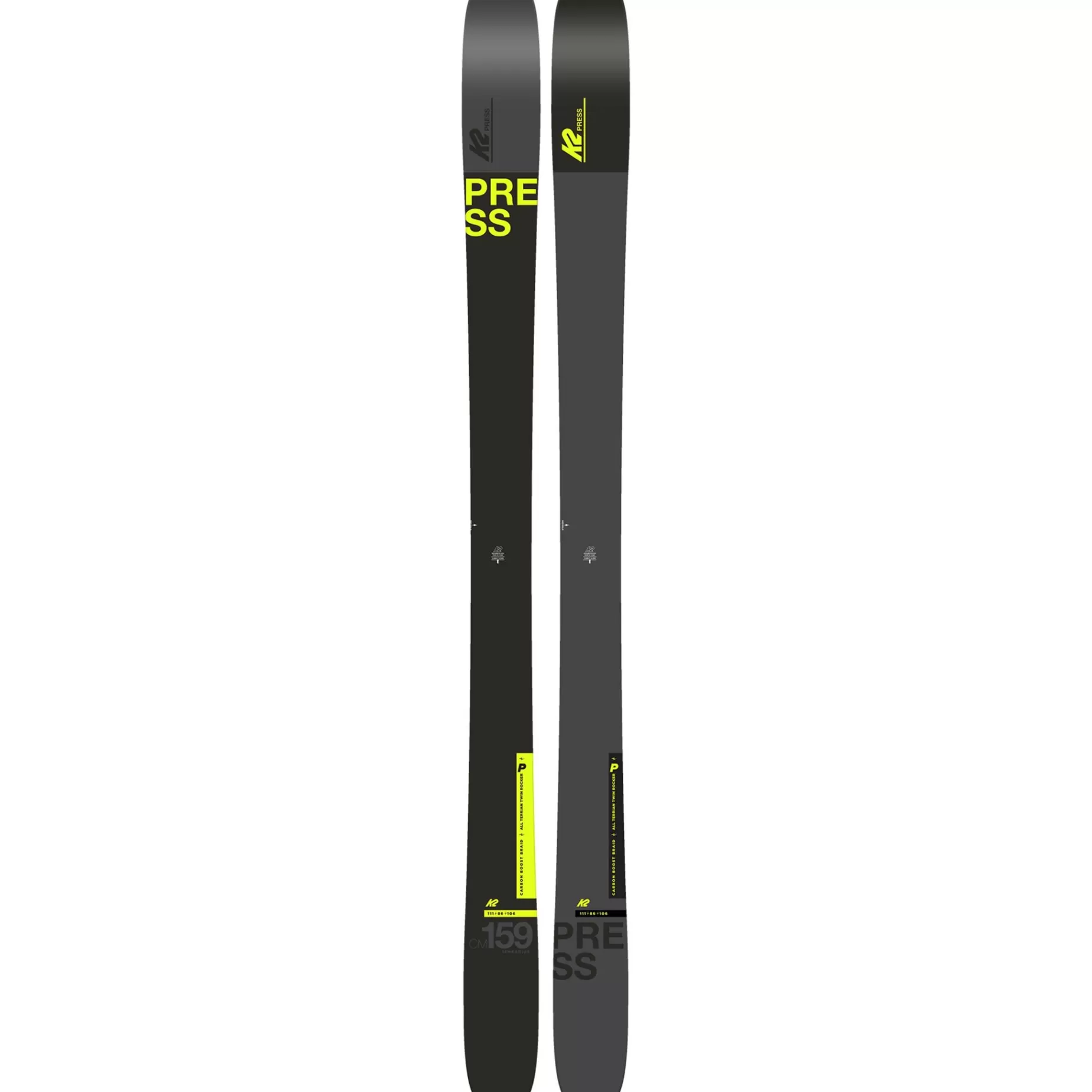 k2 Skidor<Twintip Skis Press 22/23, Twintipskida Unisex