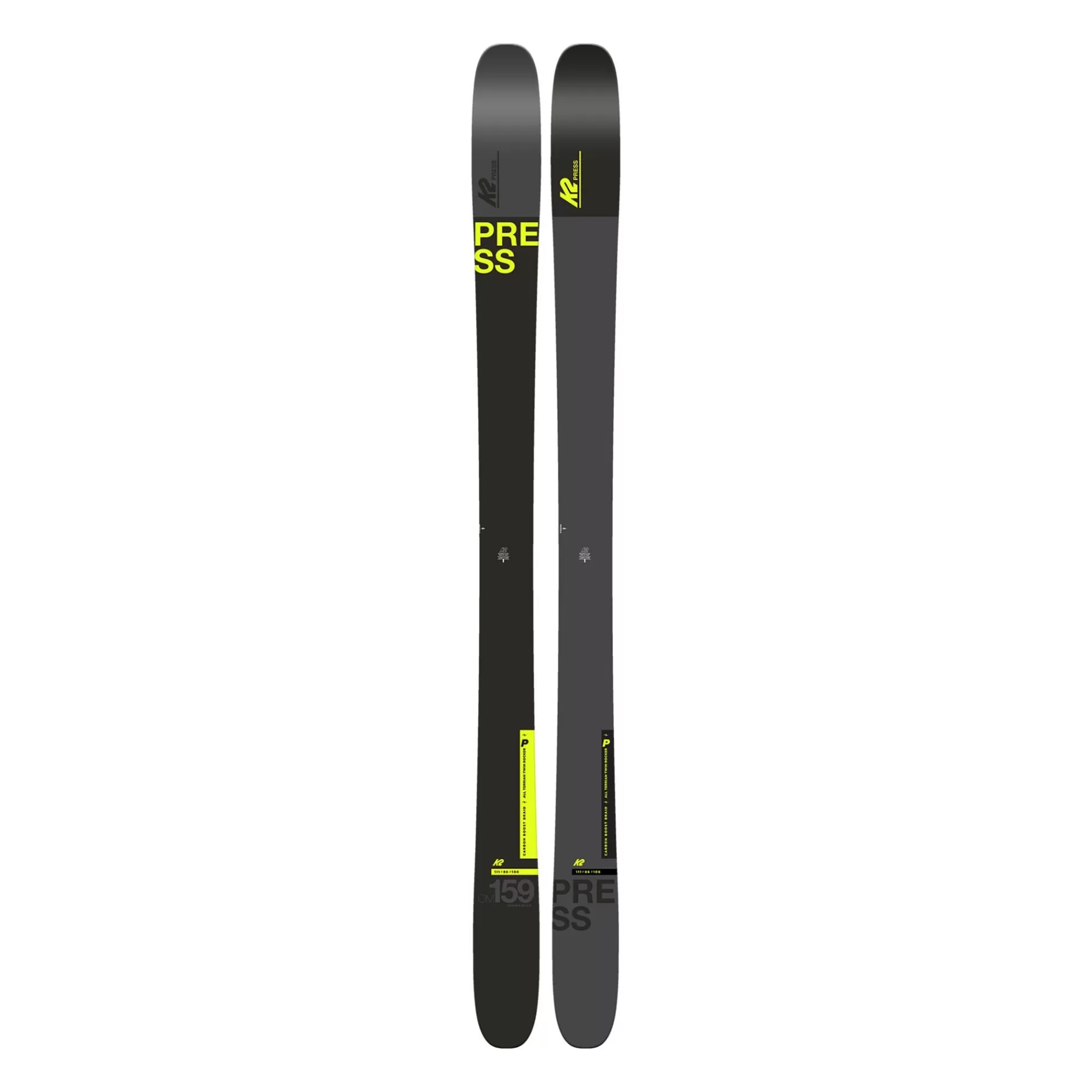 k2 Skidor<Twintip Skis Press 22/23, Twintipskida Unisex